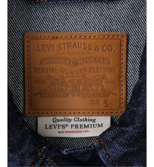 Spick and Span「《一部店舗+WEB限定》LEVI'S/リーバイス SHRUKEN 90S TRUCKER REMEMBER」|デニムジャケット|
