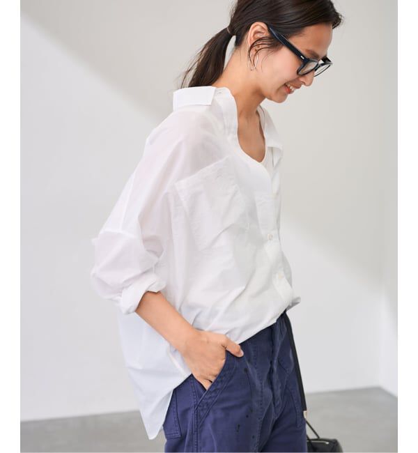 FRAMeWORK「シアーワイドシャツ」|シャツ・ブラウス|