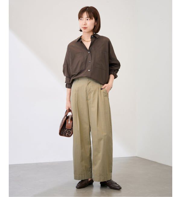 FRAMeWORK「シアーワイドシャツ」|シャツ・ブラウス|