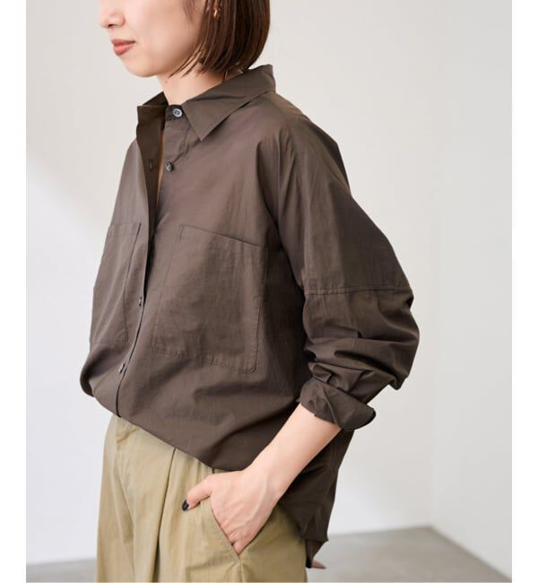 FRAMeWORK「シアーワイドシャツ」|シャツ・ブラウス|