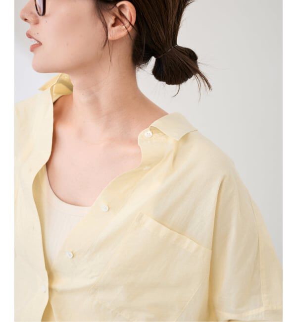 FRAMeWORK「シアーワイドシャツ」|シャツ・ブラウス|