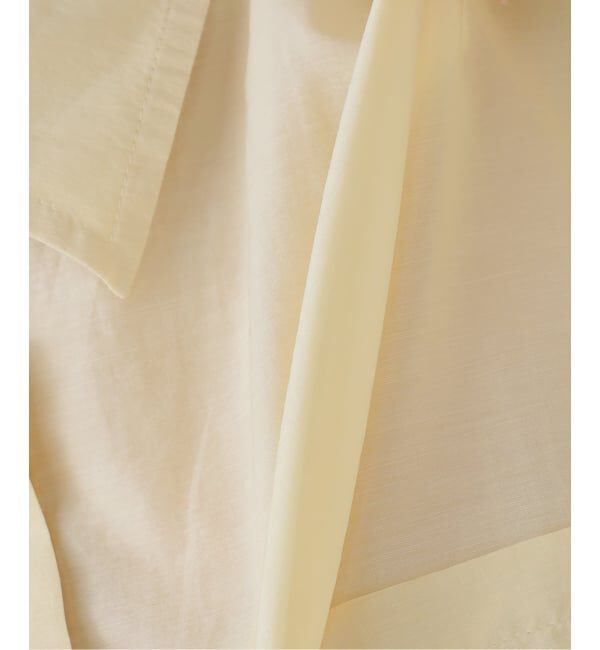 FRAMeWORK「シアーワイドシャツ」|シャツ・ブラウス|