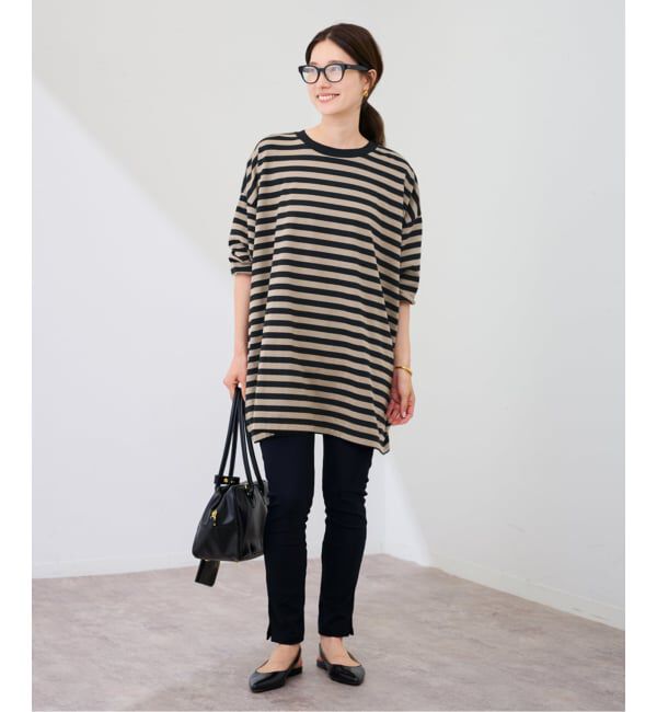 FRAMeWORK「onit/オニット 別注OVERSIZE ボーダーロングスリーブ」|Tシャツ・カットソー|