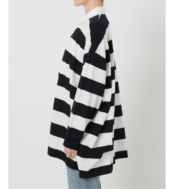 FRAMeWORK「onit/オニット 別注OVERSIZE ボーダーラガーシャツ」|Tシャツ・カットソー|