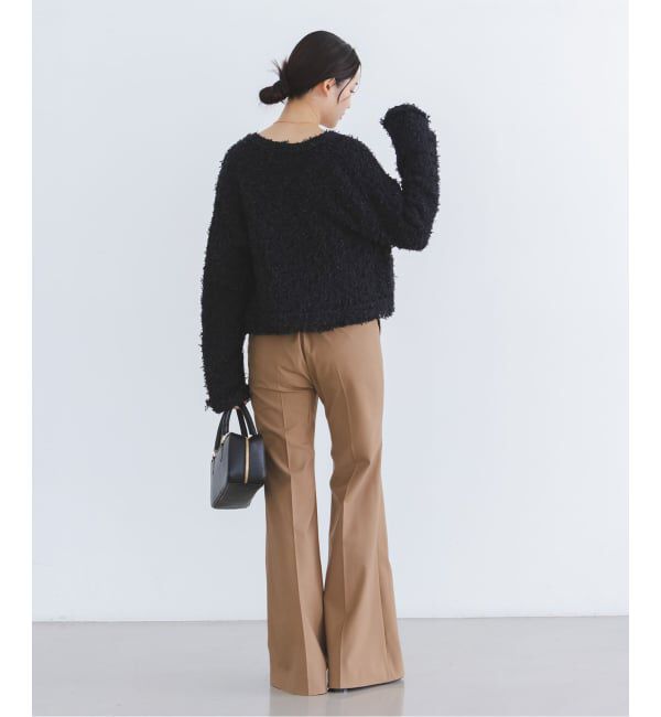 NOBLE「ツイードニットカーディガン」|カーディガン|