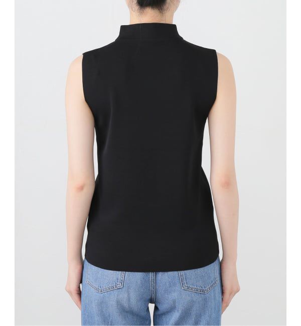 NOBLE「【洗える】ボトルネックスリーブレスニット」|ニット・セーター|