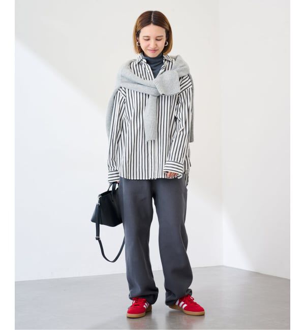 FRAMeWORK「≪WEB限定 / 追加≫コットンストライプレギュラーカラーシャツ」|シャツ・ブラウス|