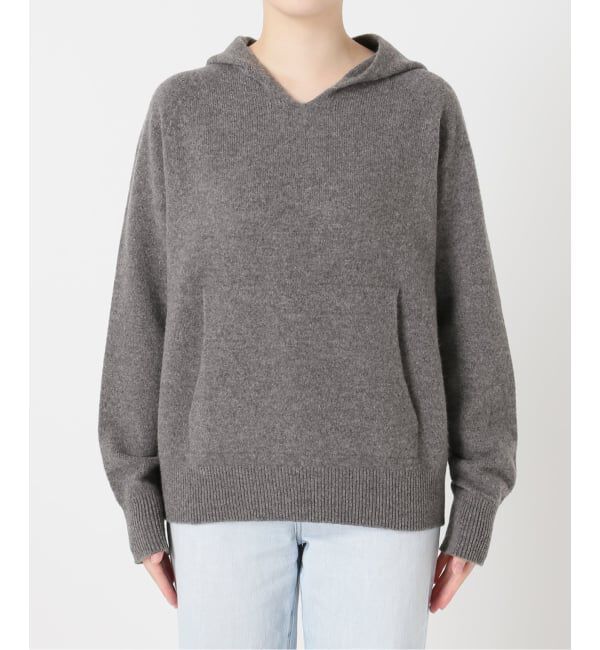 【新品未使用】FRAMeWORK 圧縮ウールフードプルオーバー 2024年　茶色 FRAMeWORK（フレームワーク） ニット セーター 「追加」圧縮ウール