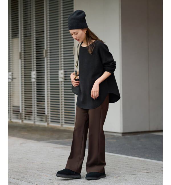 FRAMeWORK「≪WEB限定追加≫ウールワッフルヘンリーネック」|ニット・セーター|