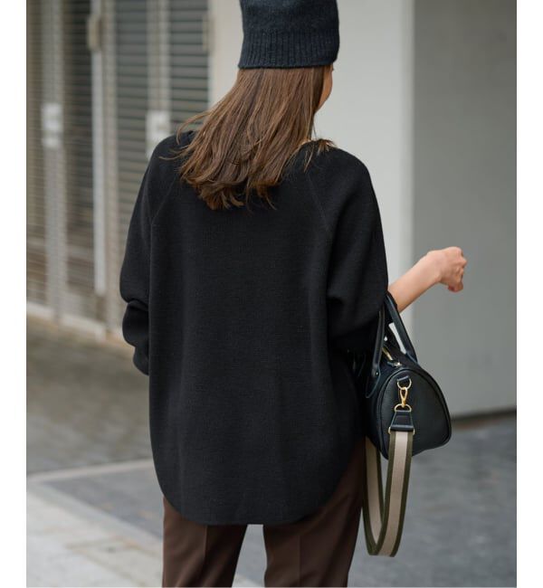 FRAMeWORK「≪WEB限定追加≫ウールワッフルヘンリーネック」|ニット・セーター|