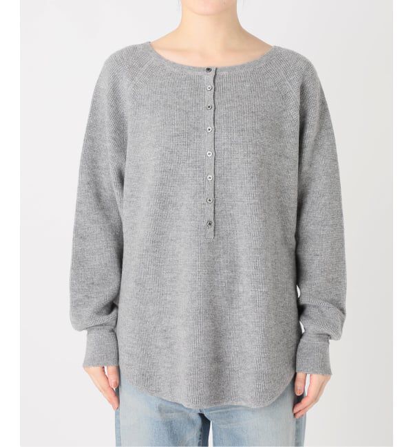 FRAMeWORK「≪WEB限定追加≫ウールワッフルヘンリーネック」|ニット・セーター|