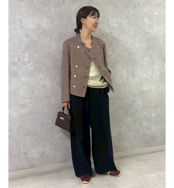 FRAMeWORK「COUTURE D`ADAM/クチュールドアダム 別注アルパカコンウールグレンチェックジャケット」|その他|