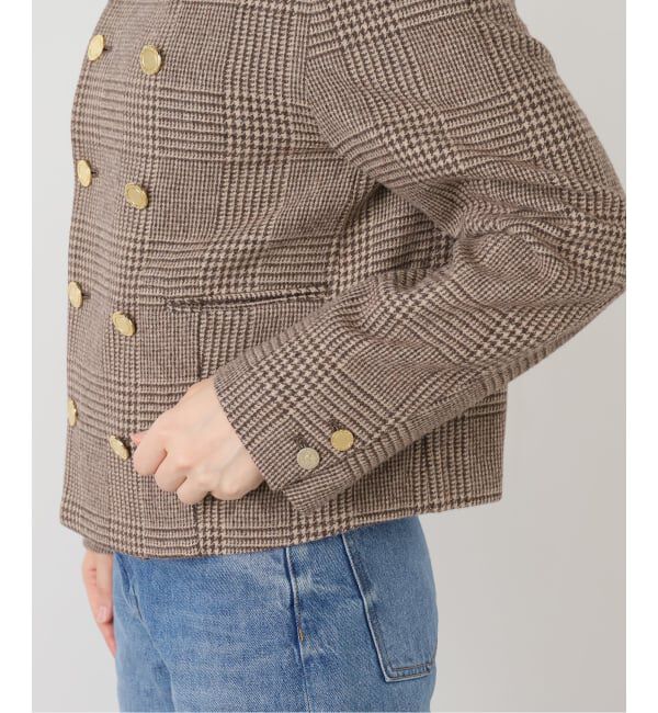 FRAMeWORK「COUTURE D`ADAM/クチュールドアダム 別注アルパカコンウールグレンチェックジャケット」|その他|