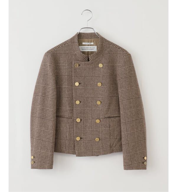 FRAMeWORK「COUTURE D`ADAM/クチュールドアダム 別注アルパカコンウールグレンチェックジャケット」|その他|
