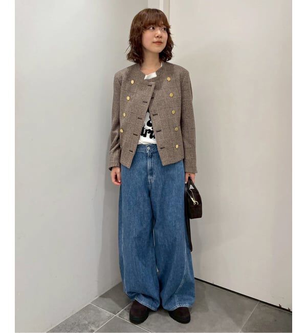 FRAMeWORK「COUTURE D`ADAM/クチュールドアダム 別注アルパカコンウールグレンチェックジャケット」|その他|