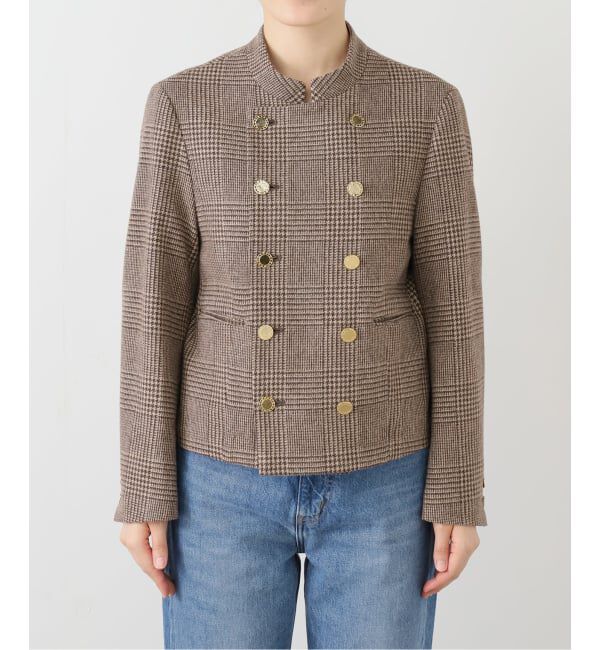 FRAMeWORK「COUTURE D`ADAM/クチュールドアダム 別注アルパカコンウールグレンチェックジャケット」|その他|