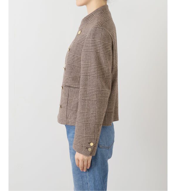 FRAMeWORK「COUTURE D`ADAM/クチュールドアダム 別注アルパカコンウールグレンチェックジャケット」|その他|