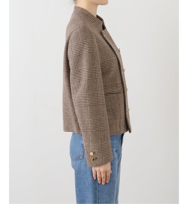 FRAMeWORK「COUTURE D`ADAM/クチュールドアダム 別注アルパカコンウールグレンチェックジャケット」|その他|