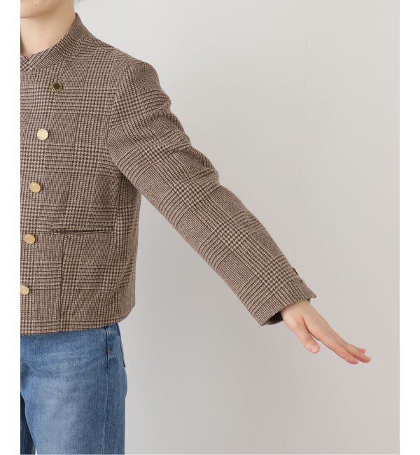 FRAMeWORK「COUTURE D`ADAM/クチュールドアダム 別注アルパカコンウールグレンチェックジャケット」|その他|