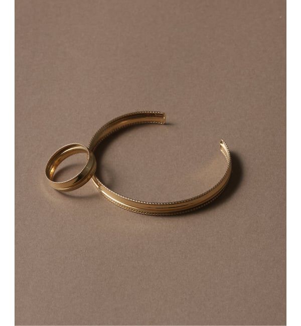 Lilas by Spick&Span「サイドループラインバングル K10」|ブレスレット・バングル|