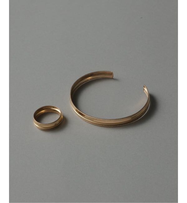 Lilas by Spick&Span「サイドループラインバングル K10」|ブレスレット・バングル|