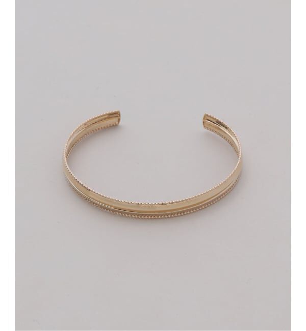 Lilas by Spick&Span「サイドループラインバングル K10」|ブレスレット・バングル|