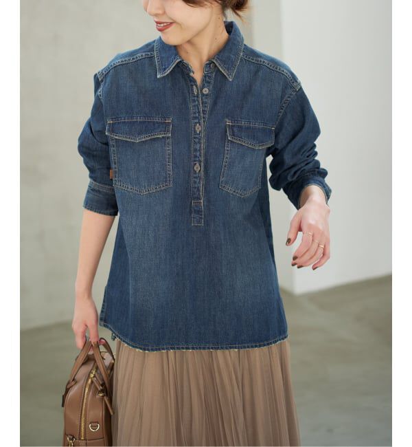 Spick and Span「5 1/2 PULLOVER SHIRT」|シャツ・ブラウス|