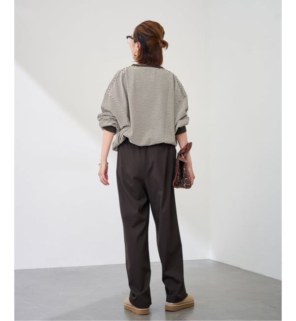 FRAMeWORK「≪追加≫ミジンボーダーロンT」|Tシャツ・カットソー|