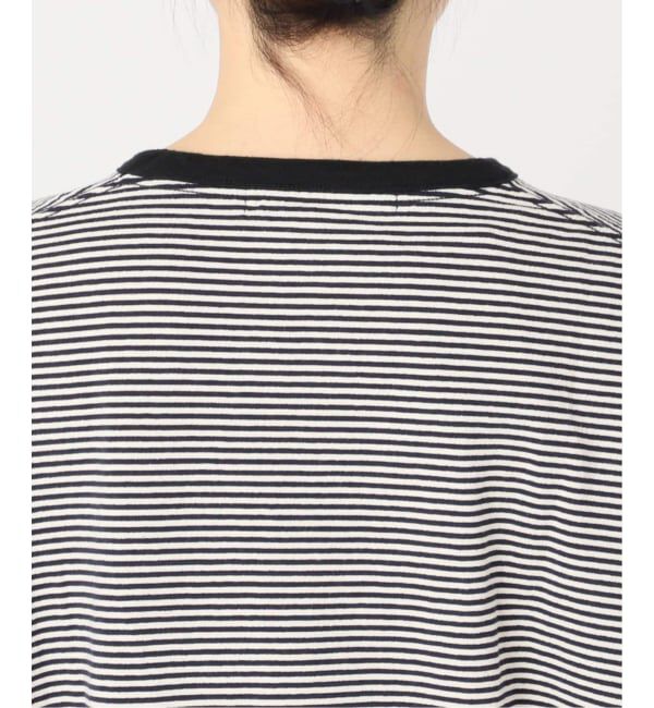 FRAMeWORK「≪追加≫ミジンボーダーロンT」|Tシャツ・カットソー|