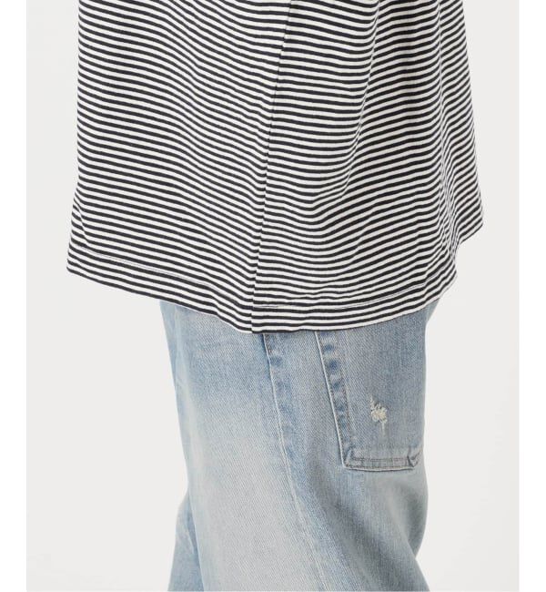 FRAMeWORK「≪追加≫ミジンボーダーロンT」|Tシャツ・カットソー|