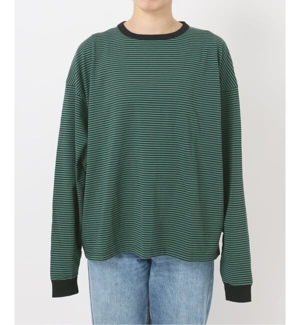 FRAMeWORK「≪追加≫ミジンボーダーロンT」|Tシャツ・カットソー|