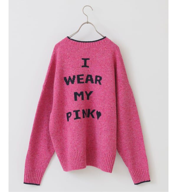 Spick and Span「《追加》ロゴインターシャニット」|ニット・セーター|