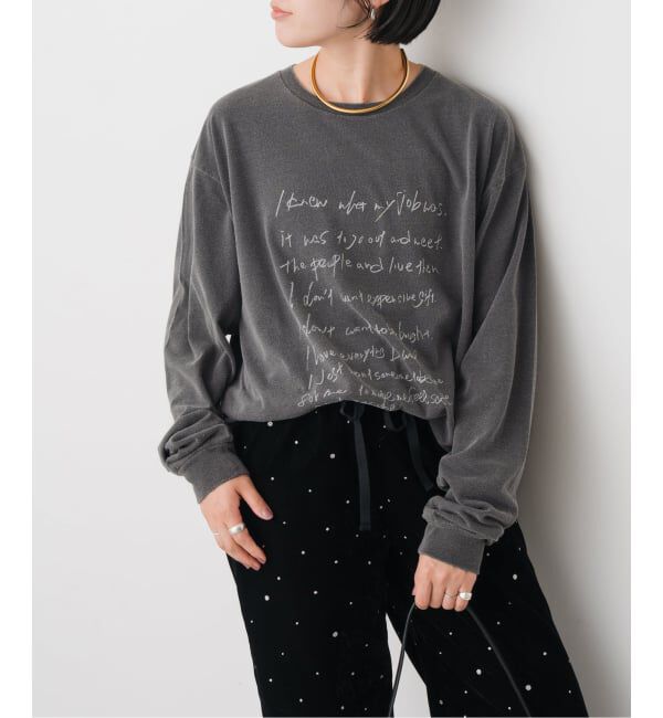 Spick and Span「J.J.Mercer / ジェイジェイマーサー LONG SLEEVE Tシャツ」|Tシャツ・カットソー|