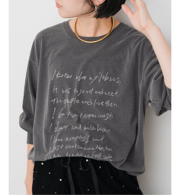 Spick and Span「J.J.Mercer / ジェイジェイマーサー LONG SLEEVE Tシャツ」|Tシャツ・カットソー|