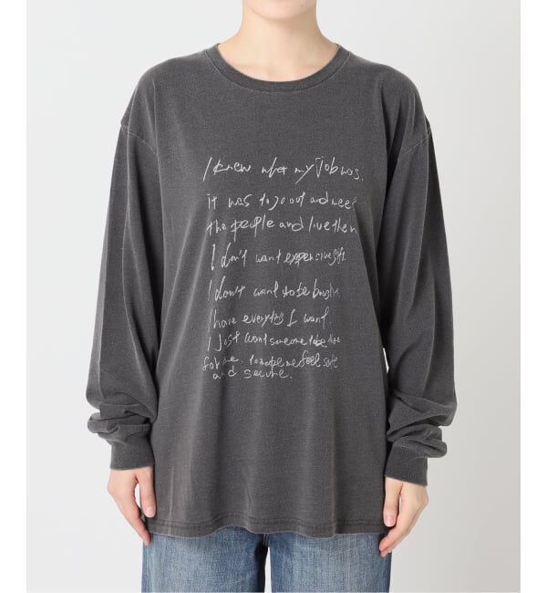 Spick and Span「J.J.Mercer / ジェイジェイマーサー LONG SLEEVE Tシャツ」|Tシャツ・カットソー|