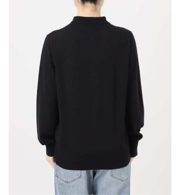 FRAMeWORK「イタリアヤーン basic ポロ衿プルオーバー」|ニット・セーター|