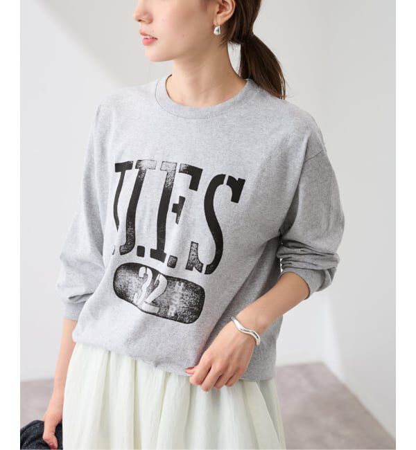 FRAMeWORK「GULFCOAST SPORTSWEAR 別注ロングスリーブT UF」|Tシャツ・カットソー|グレーB