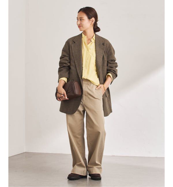 FRAMeWORK「COUTURE D`ADAM/クチュールドアダム BIG JK Glencheck」|その他|