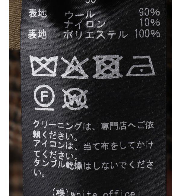 FRAMeWORK「COUTURE D`ADAM/クチュールドアダム BIG JK Glencheck」|その他|