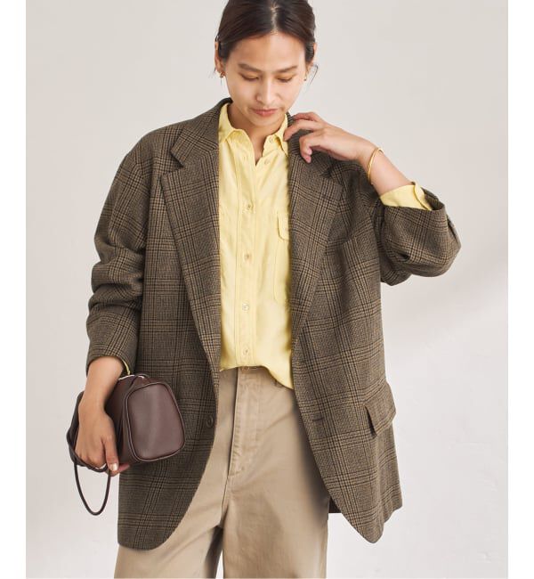 FRAMeWORK「COUTURE D`ADAM/クチュールドアダム BIG JK Glencheck」|その他|