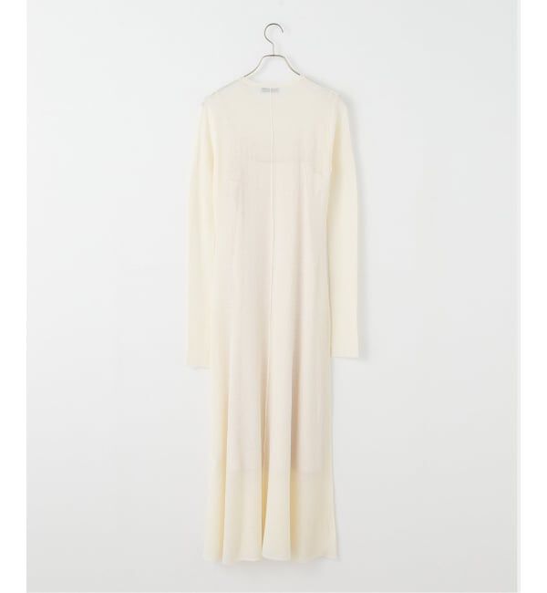 NOBLE「デニットロングフレアワンピース」|ワンピース|