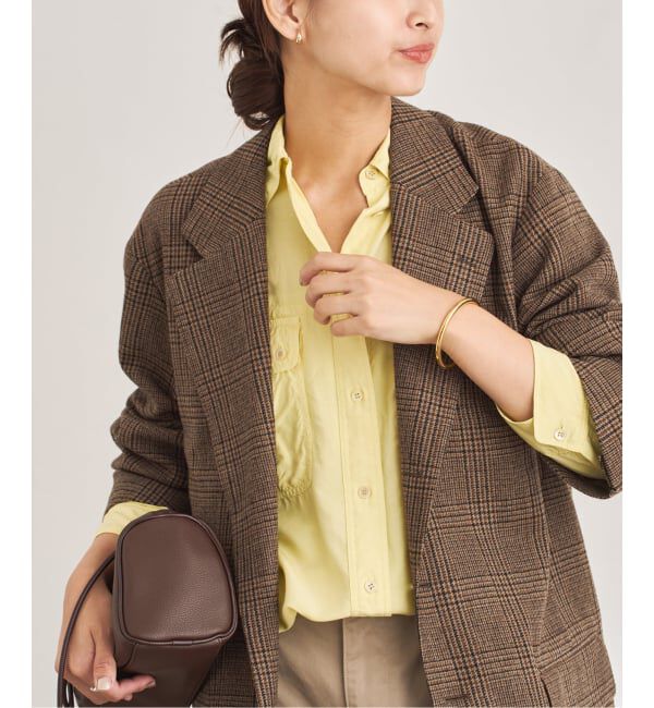 FRAMeWORK「SILKコンピースダイWORK-シャツ」|シャツ・ブラウス|