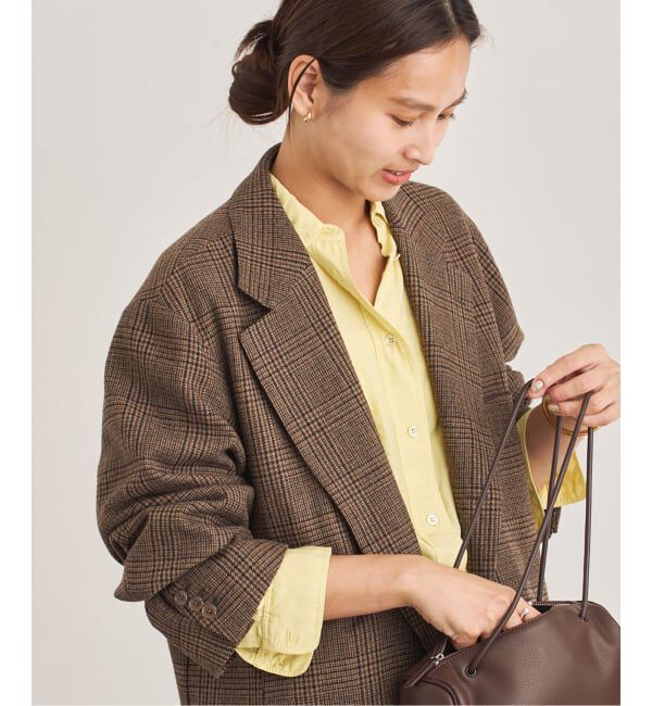 FRAMeWORK「SILKコンピースダイWORK-シャツ」|シャツ・ブラウス|イエロー