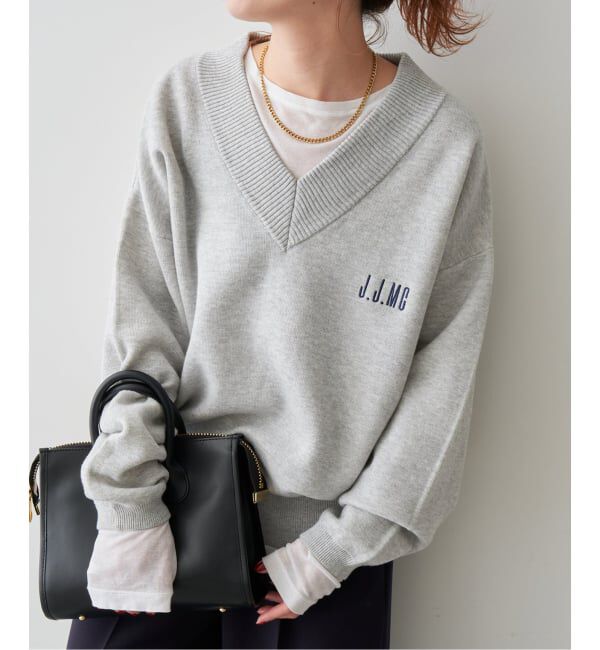 Spick and Span「《追加4》J.J.Mercer / ジェイジェイマーサー 別注 Vネックプルオーバー」|ニット・セーター|