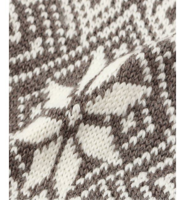 FRAMeWORK「BRESCIANI ウールミックス ノルディックガラソックス」|ソックス|