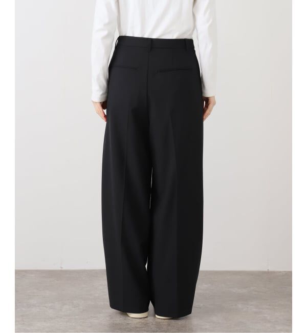 FRAMeWORK「TWラップパンツ」|スラックス|