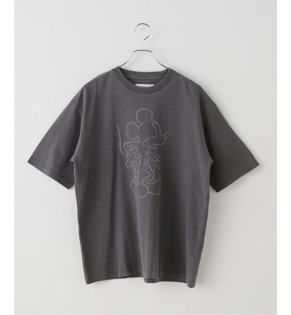 Spick and Span「JOHNBULL/ジョンブル MICKY MOUSE T」|Tシャツ・カットソー|グレーA