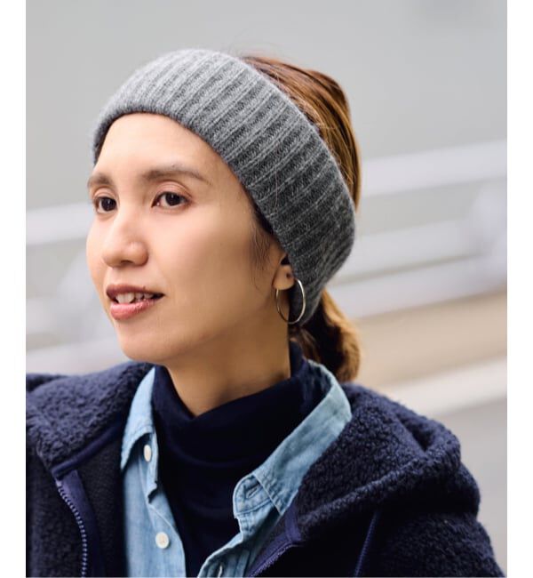 FRAMeWORK「William Brunton カシミヤヘアバンド」|その他|グレーA