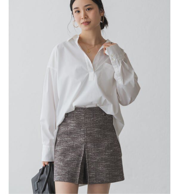 NOBLE「《追加》イージーケアコットンスキッパーシャツ」|シャツ・ブラウス|