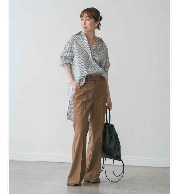 NOBLE「《追加》イージーケアコットンスキッパーシャツ」|シャツ・ブラウス|